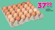 Large Egg-30's Per Tray
