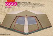 Campmaster family hot sale cabin 820