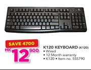 Logitech K120 Keyboard K120