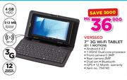 Verssed 7" Wi-Fi Tablet E1 1 MOTION