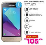 Samsung Dual Sim Smartphone J1 Mini Prime