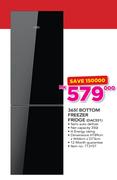 Defy 365Ltr Bottom Freezer Fridge DAC551