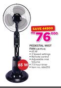 Logik 65W Pedestal Mist Fan LB-FS-A
