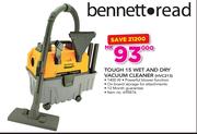Bennett Read Tough 15 Wet And Dry Vacuum Cleaner HVC215