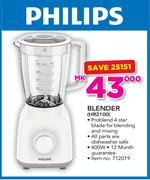 Philips Blender HR2100
