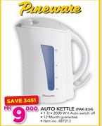 Pineware 1.7Ltr Auto Kettle PAK-834