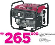 Ryobi 2.7Kw Generator RG-2700