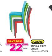 Addis Stella Cafe Chair-Each