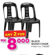 Black Buddi Chair-For 2
