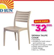 Gold Sun Sienna Taupe Chair