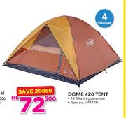 Camp Master 4 Sleeper Dome 420 Tent