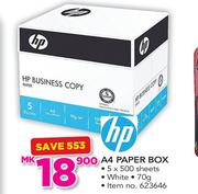 HP White A4 Paper Box-5x500 Sheets