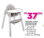 Little One Tatum 2-In-1 High Chair