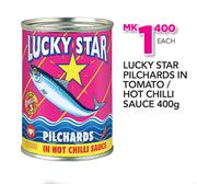 Lucky Star Pilchards In Tomato/Hot Chilli Sauce-400g