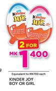 Kinder Joy Boy Or Girl-For 2