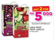 Liqui Fruit Juice Assorted-2 x 2Ltr