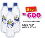 Aqua Pure Water-3 x 500ml