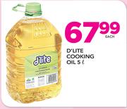 D'Lite Cooking Oil-5Ltr
