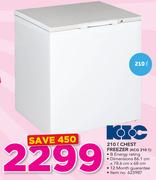 KIC 210Ltr Chest Freezer KCG 210 1