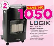 Logik Roll About 3 Panel Heater