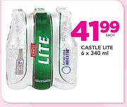 Castle Lite-6 x 340ml Each
