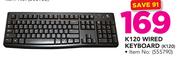 Logitech K120 Wired Keyboard K120