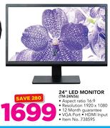 Telefunken 24" LED Monitor TM-24N56