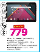 Telefunken 10.1" 3G Tablet TEL-1013GIQA