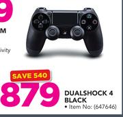 PS4 Dual Shock 4 Black