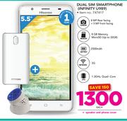 Hisense Dual Sim Smartphone Infinity U989 Speaker & Phone Cover-Each