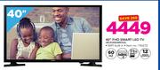 Samsung 40" FHD Smart LED TV 40J5200ARXXA