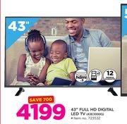 Sinotec 43" Full HD Digital LED TV 43E3000G