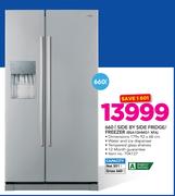 Samsung 660Ltr Side By Side Fridge/Freezer RSA1DHMG1 XFA