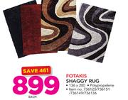 Fotakis Shaggy Rug-136 x 200 Each