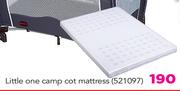 Little One Camp Cot Mattress