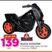 Big Jim Black Scooter