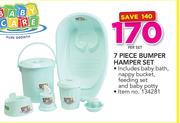 Baby Care 7 Piece Bumper Hamper Set-Per Set