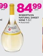 Robertson Natural Sweet Wine Assorted-1.5Ltr