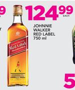 Johniie Walker Red Label-750ml