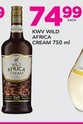 KWV Wild Africa Cream-750ml