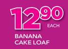 Banana Cake Loaf-Each