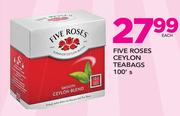 Five Roses Ceylon Teabags-100's