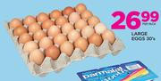 Large Eggs-30's Per Pack