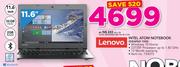 Lenovo 11.6" Intel Atom Notebook IDEAPAD 100S