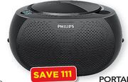 Philips Portable CD Sound Machine Black AZ100B