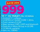 Telefunken 10 1" 3G Tablet TEL-1013GIQA