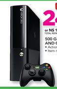 XBOX 360 500GB Console And Game 