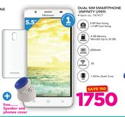 Hisense 5.5" Dual Sim Smartphone Infinity U989 Plus Free Speaker And Phonee Cover