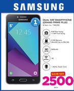 Samsung 5" Dual Sim Smartphone GRAND PRIME PLUS-Each