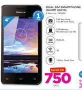 Hisense 4" Dual Sim Smartphone GLORY U601S